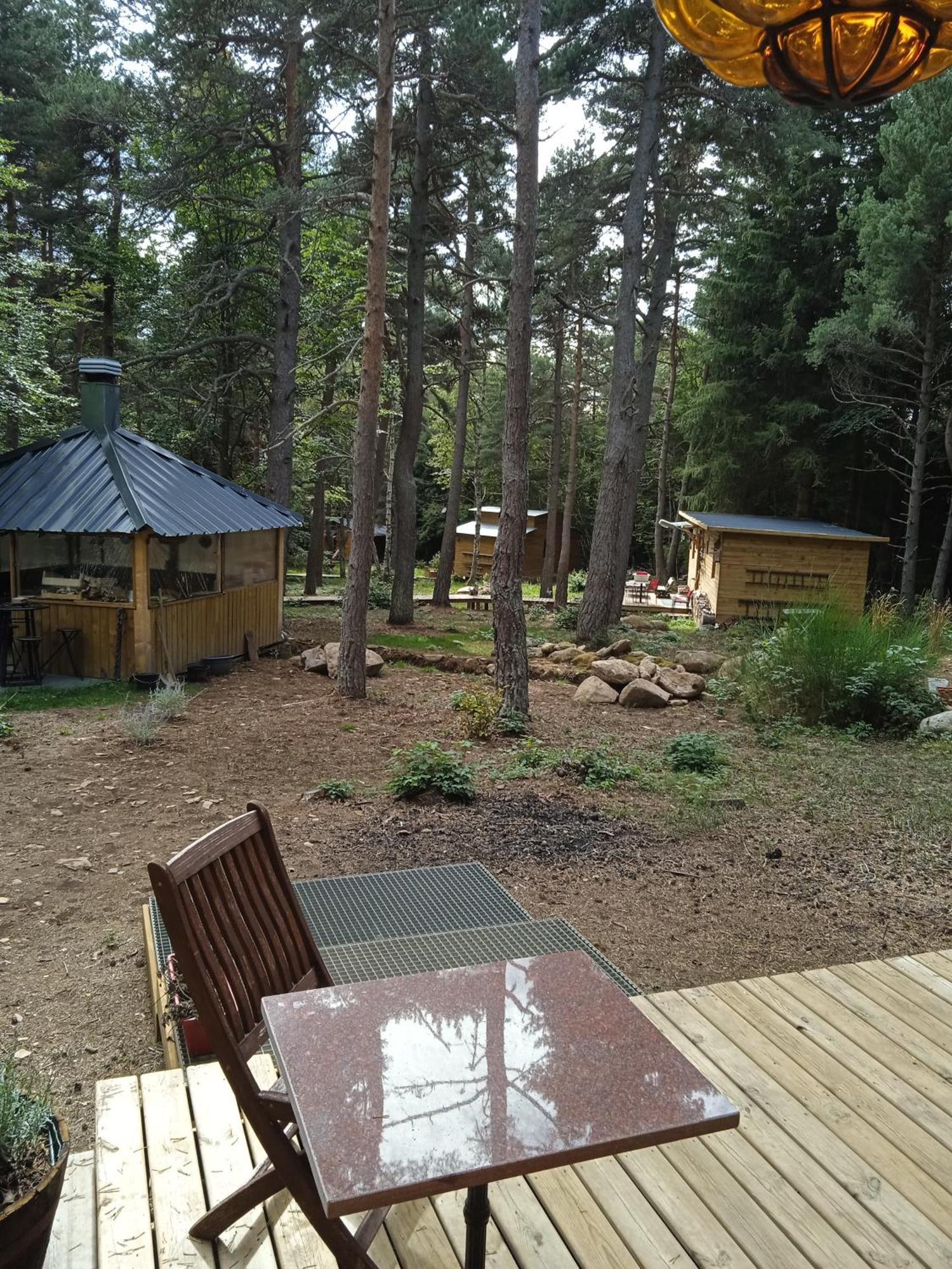 Chalet Hibou 1 Couchage En 140 Domaine De La Mamounette Champclause Exteriör bild