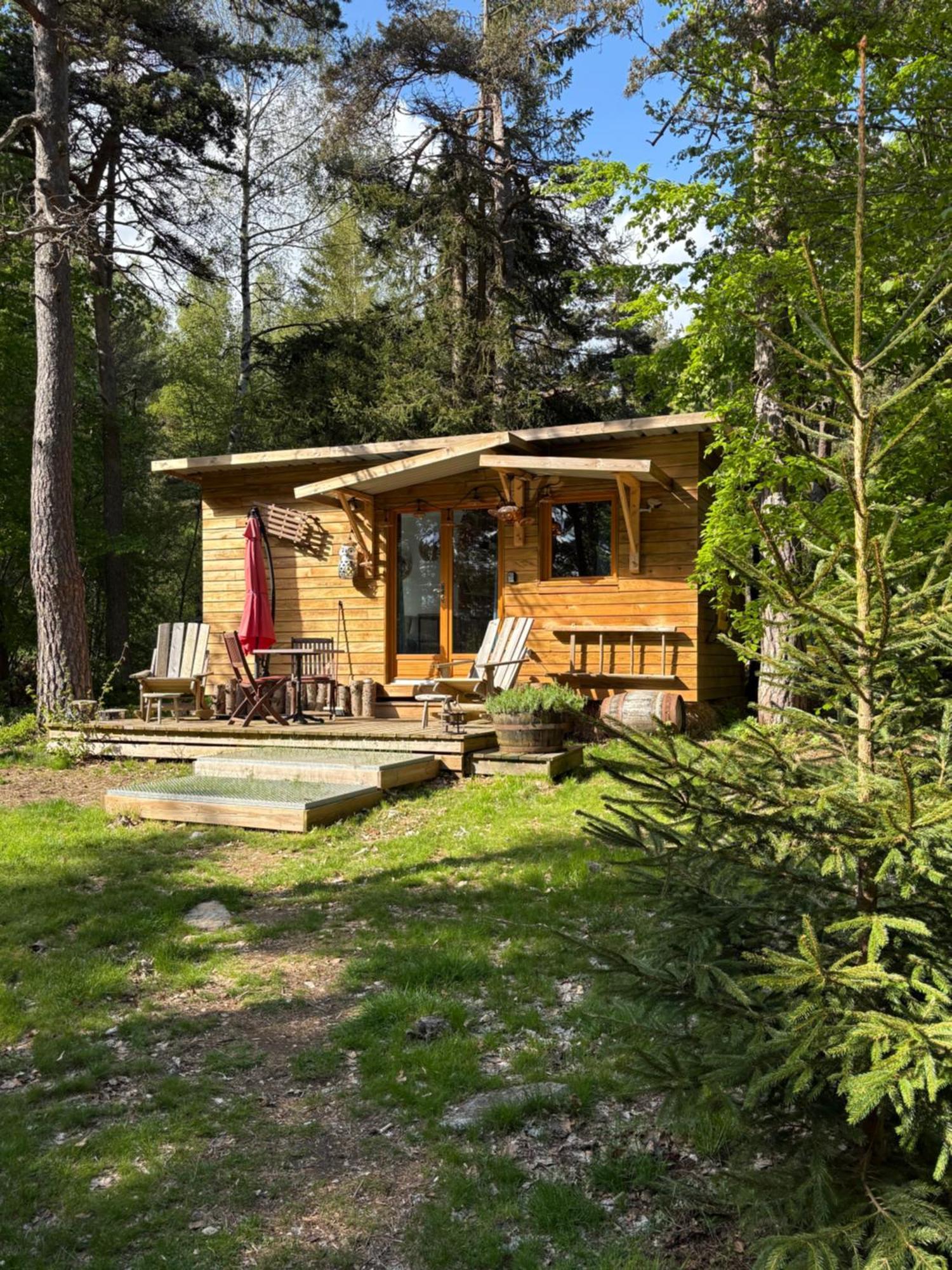 Chalet Hibou 1 Couchage En 140 Domaine De La Mamounette Champclause Exteriör bild